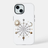 Celestial Balance Phone Case iPhone 15 Hoesje (Achterkant)
