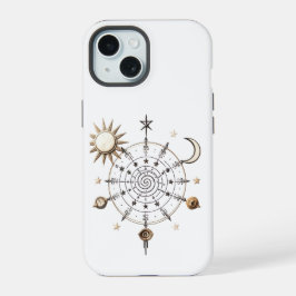 Celestial Balance Phone Case iPhone 15 Hoesje