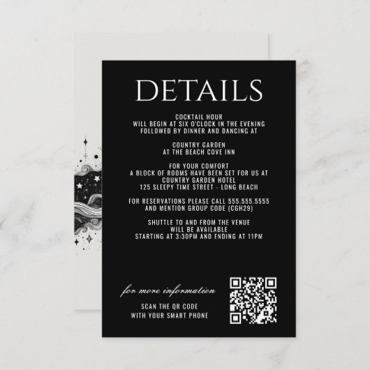 Celestial Band Informatiekaartje (Voorkant / Achterkant)