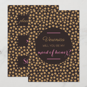 Celestial ben je mijn vriendin van erge roze Moody Kaart