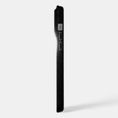 Celestial Black Cat Lunar Halo Phone Case (Côté gauche)