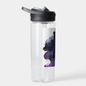 Celestial Black Cat Mystical Spirit Animal Cosmic Waterfles (Rechts)