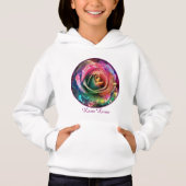 Celestial Blossom: Buitenaards Roos (Voorkant)