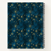 Celestial Blue & Gold Starry Night Dream Journal (Dos)