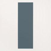 Celestial Blue Specialized Modern Retro Floral Yogamat (Achterkant)