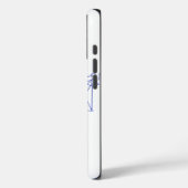 Celestial Blue Tree of Life Line Art: Geometric Case-Mate iPhone Case (Achterkant / Links)