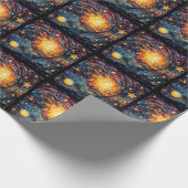 Celestial Bodies Wrapping Papier (Hoek)