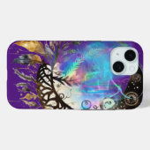 Celestial Bohemian Spirituele iPhone 15 Telefoon C Case-Mate iPhone Case (Achterkant (horizontaal))