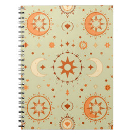 Celestial Boho Journal | Zon & Maan voor Journalin Notitieboek