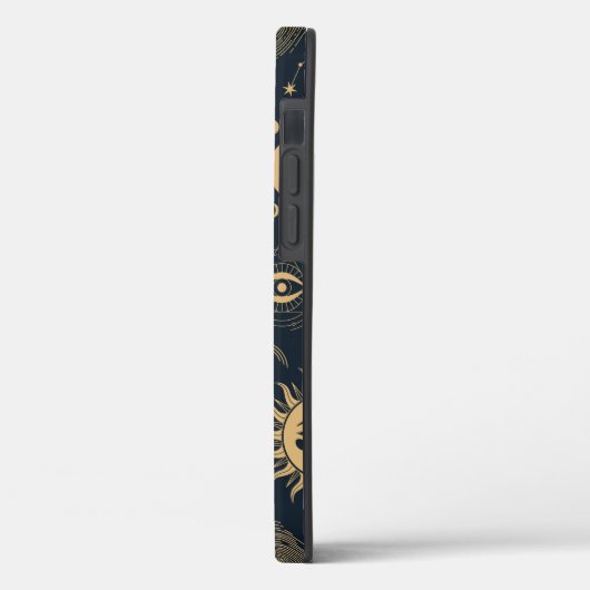 Celestial boho seamless pattern  Case-Mate iPhone case (Achterkant / Links)