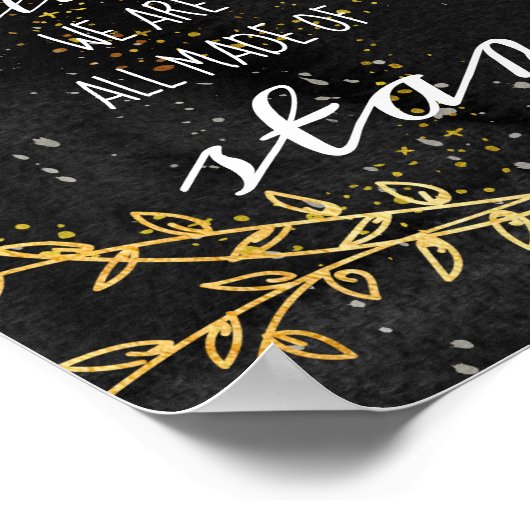 Celestial Boho Wedding Welcome Sign Poster (Hoek)