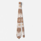 Celestial Botanical Pattern (2) Stropdas (Voorkant)