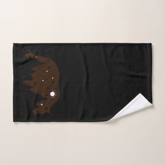 Celestial Brown Beer Bad Handdoek (Handdoek)