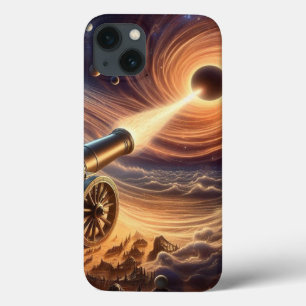 Celestial Cannon: explosie van kosmische energie iPhone 13 Hoesje