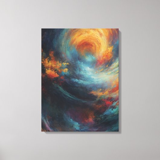 Celestial Canvas Prints - Een fusie van Surreal Re (Voorkant)