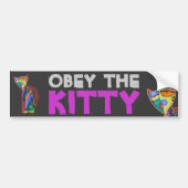 Celestial Cat Bumpersticker (Voorkant)