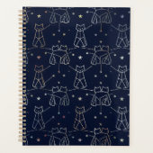 Celestial Cat Constellation Weekly Planner (Devant)