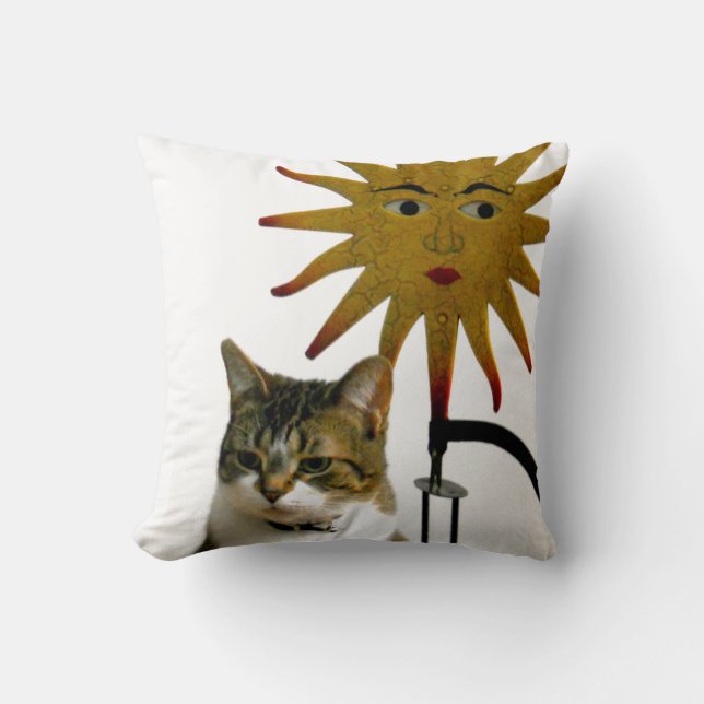 Celestial Cat Kussen (Voorkant)