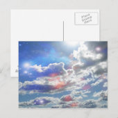 Celestial Clouds Briefkaart (Voorkant / Achterkant)