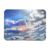 Celestial Clouds Premium Magnet Magneet (Horizontaal)