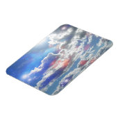 Celestial Clouds Premium Magnet Magneet (Linkerzijde)