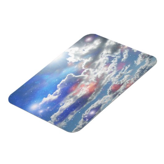 Celestial Clouds Premium Magnet Magneet (Linkerzijde)