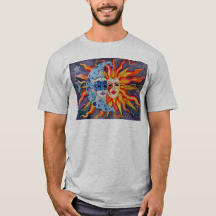 Celestial Comedy en tragedie T-shirt