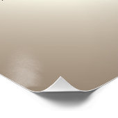 Celestial Confetti Glow Gold Perfect Poster (Hoek)