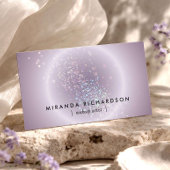 Celestial Confetti Glow Paarse Visitekaartje