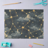Celestial Constellation Star Pattern (1) Tissuepapier (Craft)