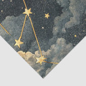 Celestial Constellation Star Pattern (1) Tissuepapier (Detail)
