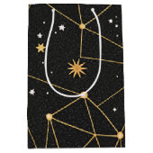 Celestial Constellation Star Pattern (3) Medium Cadeauzakje (Voorkant)