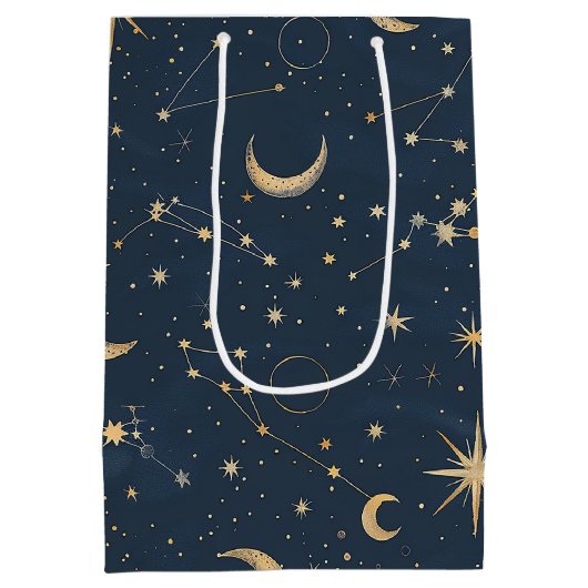 Celestial Constellation - Sterrennacht (1) Medium Cadeauzakje (Achterkant)