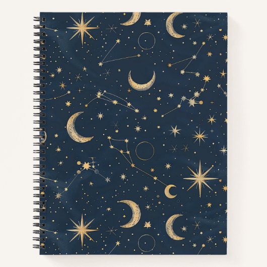 Celestial Constellation - Sterrennacht (1) Notitieboek (Voorkant)