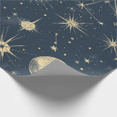 Celestial Constellation - Sterrennacht (3) Cadeaupapier (Hoek)
