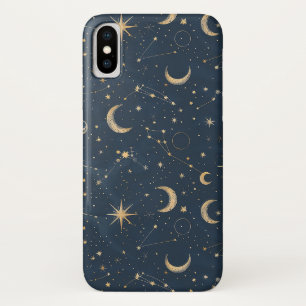 Celestial Constellation - Sterrennacht (4) iPhone X Hoesje