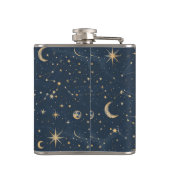 Celestial Constellation - Sterrennacht (4) Heupfles (Achterkant)