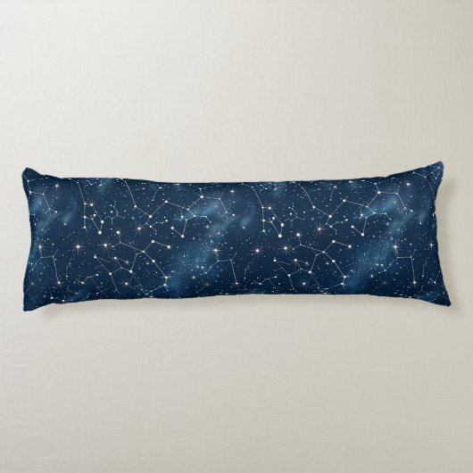 Celestial Constellation - Sterrennacht (4) Lichaamskussen (Achterkant)