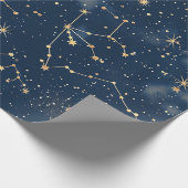 Celestial Constellation - Sterrennacht (5) Cadeaupapier (Hoek)