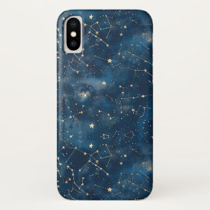 Celestial Constellation - Sterrennacht (6) iPhone X Hoesje
