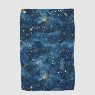 Celestial Constellation - Sterrennacht (7) Golfhanddoek