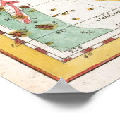  Celestial Constellations Map Poster (Hoek)