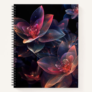 Celestial Cosmic Lotus Bloom Notitieboek