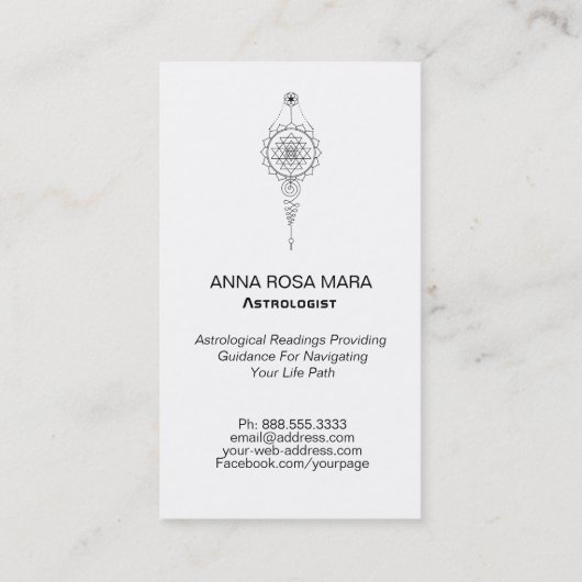 *~* Celestial Cosmos Universe Nebula Nirvana Visitekaartje (Achterkant)