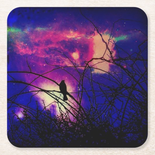 Celestial Crow Onderzetter (Voorkant)