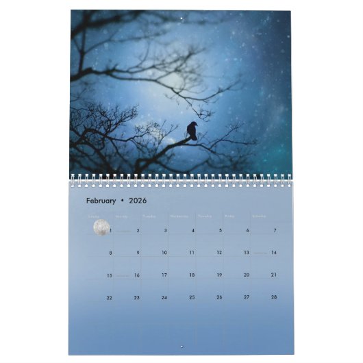Celestial Crows 2026Kalender Kalender (Feb 2026)