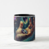 Celestial Crystal in de Palm Galaxy Spacy Mok (Midden)