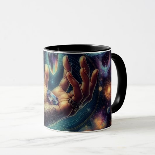 Celestial Crystal in de Palm Galaxy Spacy Mok (Voorkant rechts)