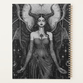 Celestial Dark Angel Art Print | Occult Goddess Il (Dos)