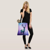 Celestial Deer Silhouette Tote Draagtas (Op model)
